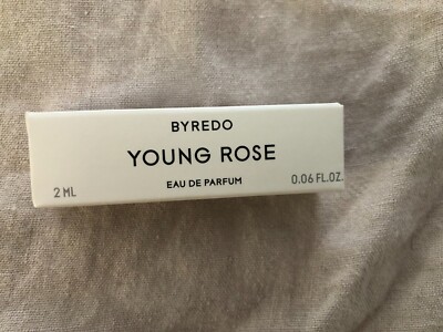 Byredo YOUNG ROSE Eau de Parfum EDP Sample Spray .06oz, 2ml New in Box