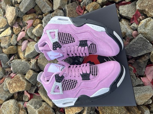 Pre-owned Jordan 4 Retro Orchid Womens Size 6w-12w Aq9129 501 In Hand Ready To Ship In Purple
