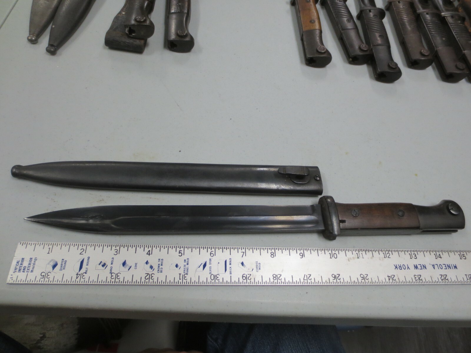 1938 WWII German S84/98 Bayonet (No markings) MINT 1938 WWII German S84/98 Bayonet (No markings) MINT