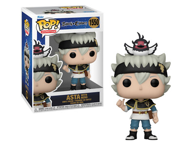Figurine - Pop! Animation - Black Clover - Asta with Nero - N° 1550 - Funko