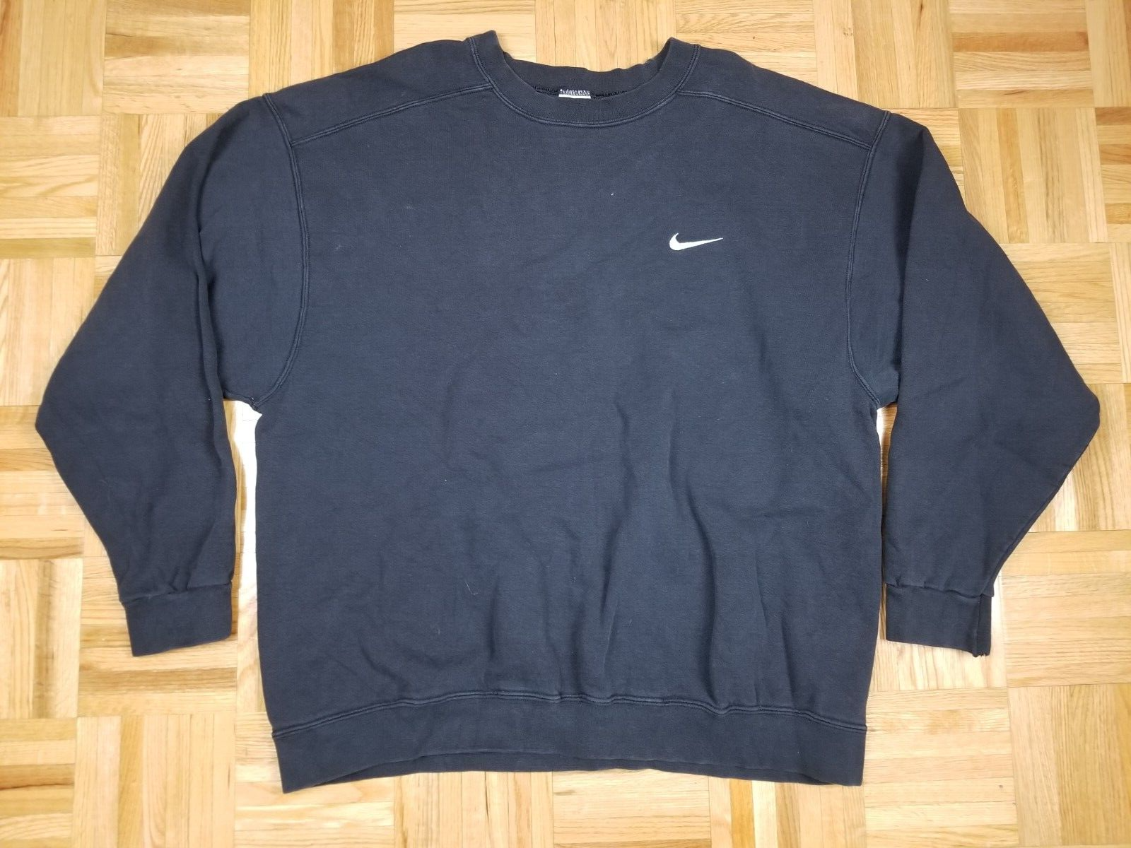 状態◎ 90s old Nike ヴィンテージスウェット ノームコア 黒 L 状態◎ 90s old Nike ヴィンテージスウェット ノームコア 黒 L