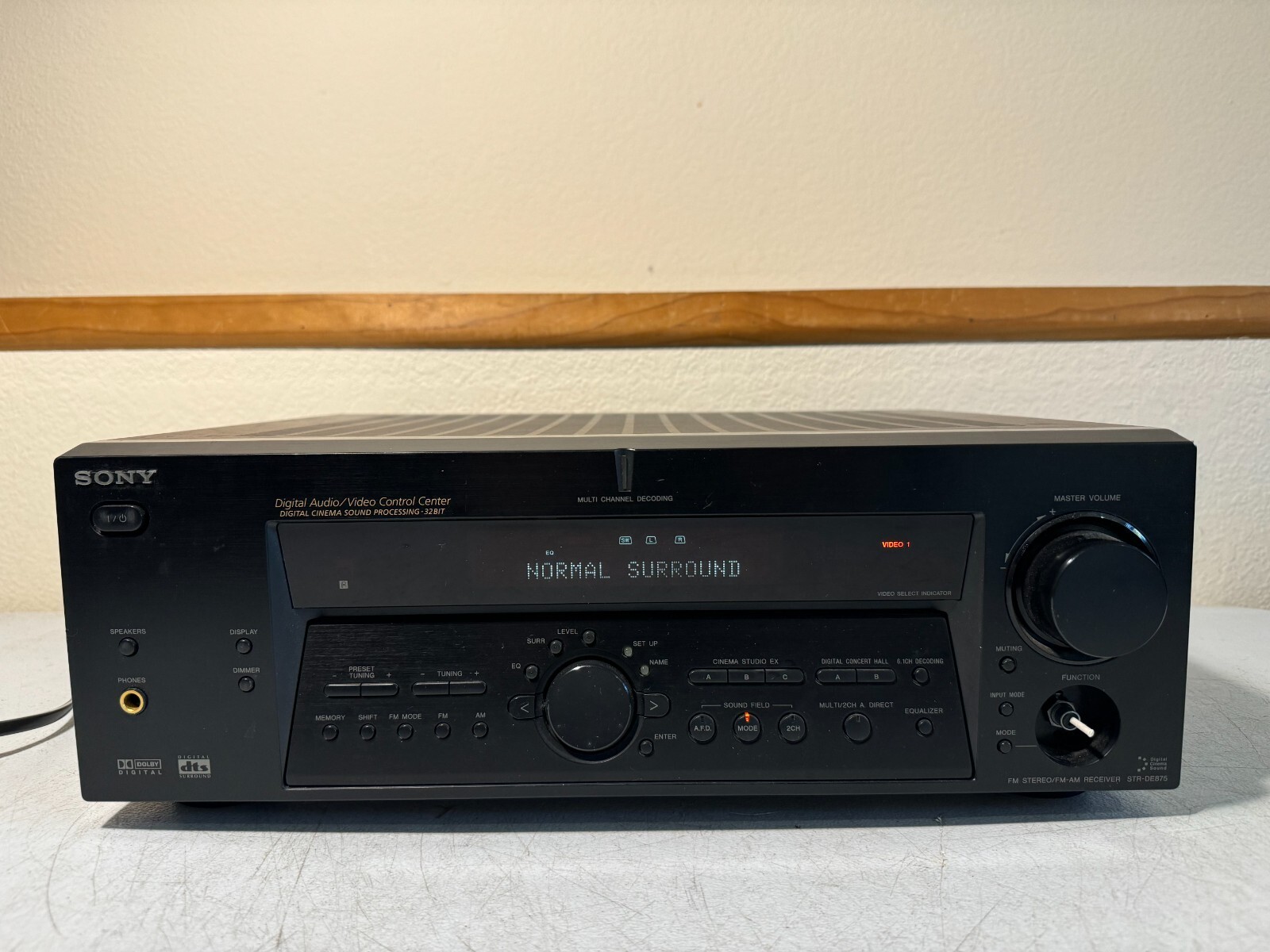 ☆動作確認済み☆SONY ソニー AVアンプ【STR-DE875】（ジャンク