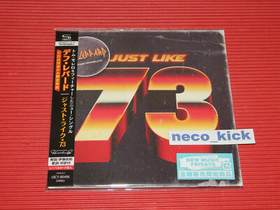 11B DEF LEPPARD JUST LIKE 73 feat. Tom Morello JAPAN SHM CD SINGLE