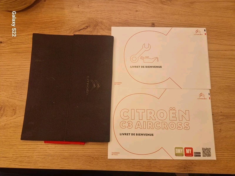 Carnet D'Entretien FranÃ§Ais CitroÃ«N Complet C3 Aircross 