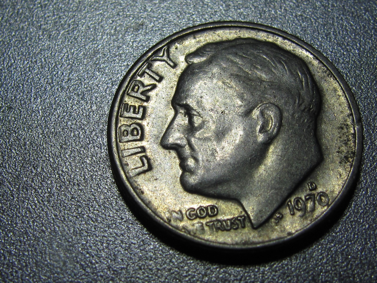 mee☆ 1970 S mint mark Roosevelt dime graded by pcgs as a pr68