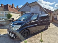 Nissan Elgrand Rider Campervan, 2005, Automatic, 4 berth, rock n roll bed