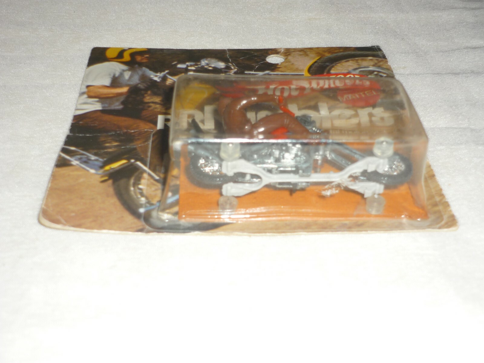 VIntage 1970 Hot Wheel Redline Era Rumblers Motorcycle MEAN MACHINE MISP SEALED