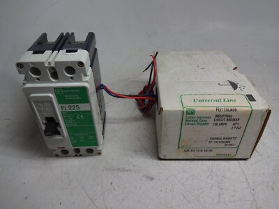 New FI2125LA06 Culter Hammer Circuit Breaker 2 Pole 125 Amp 690V Fi2125LA06