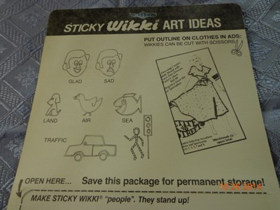 Sticky Wikki-for eye-hand coordination. Reusable clinging cords for drawing! #72