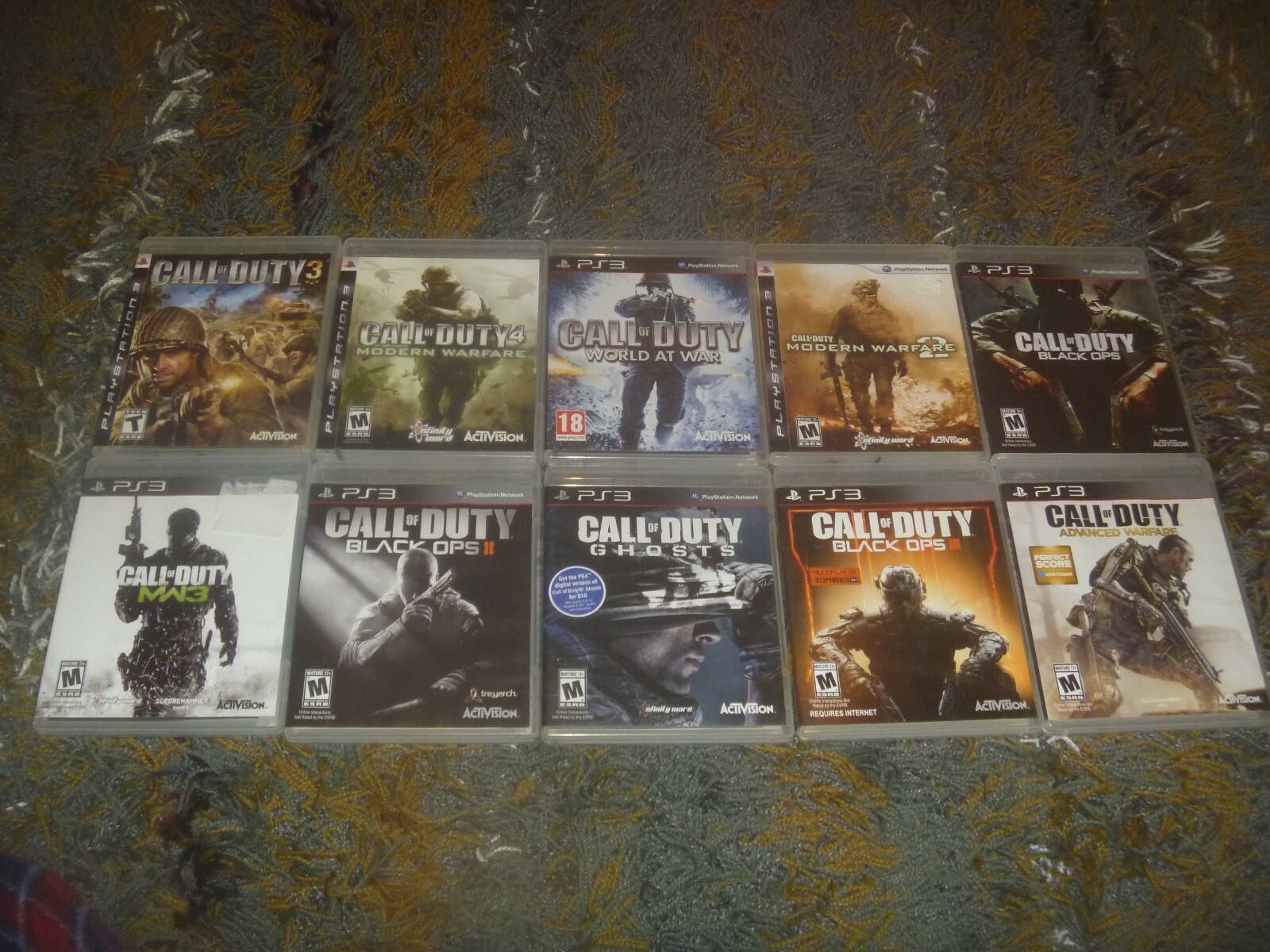 PS3版CODシリーズ+おまけ Call Of Duty Games (Sony Playstation 3 PS3) Tested Works +