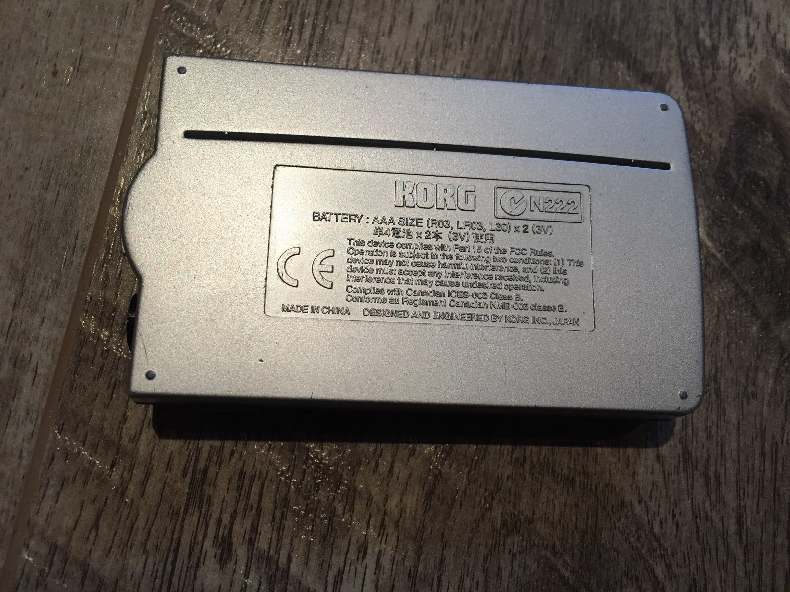 Korg Guirar Bass Tuner GA-30 Great Condition Low shipping Cost