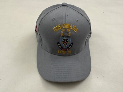 USS OMAHA LCS 12 ETT The Corps United States Navy SNAPBACK HAT ONE SIZE