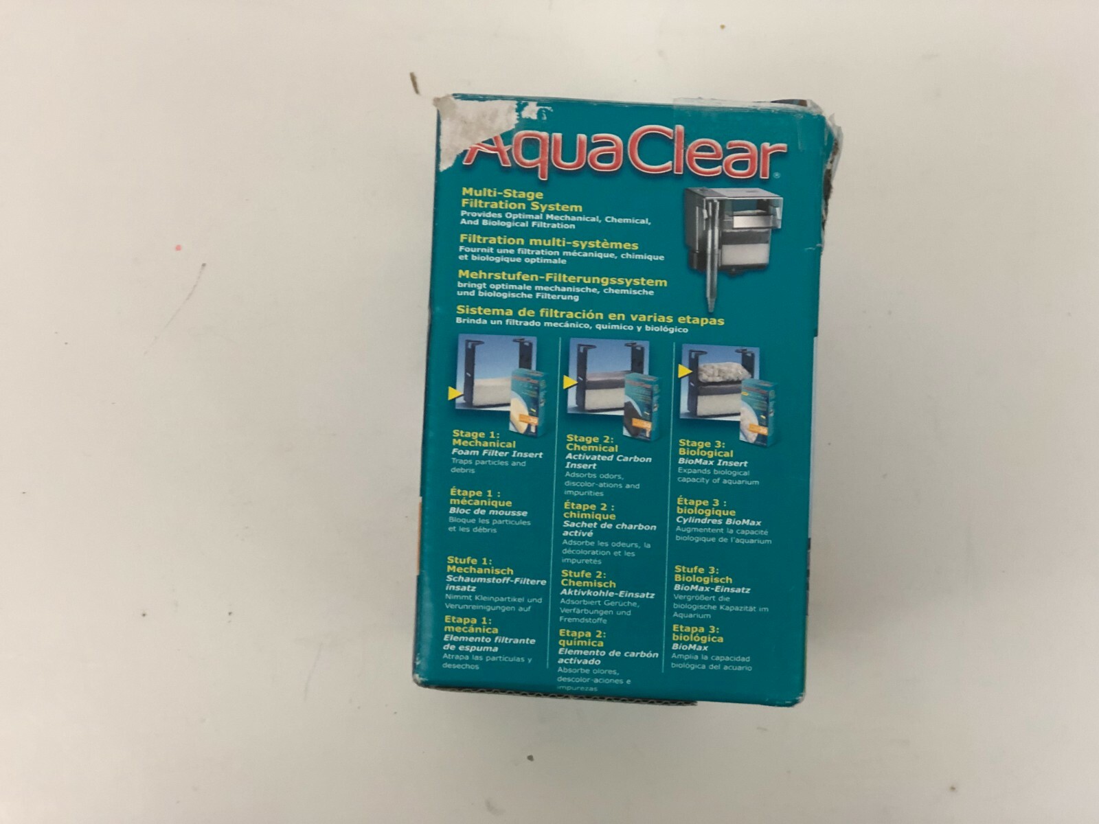 AquaClear 30 Power Filter - 110 V, UL Listed (Includes AquaClear 30 Carbon