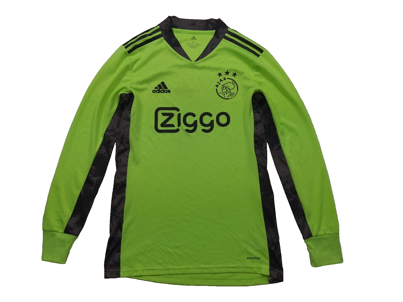 【新品】アヤックスAjax-adidas jersey green Mサイズ AJAX AMSTERDAM GOALKEEPER FOOTBALL SOCCER SHIRT JERSEY