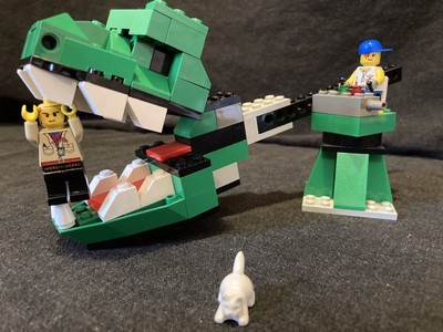 Lego Studios 1354 Dino Head Attack (2001) RETIRED & RARE! Includes Instructions
