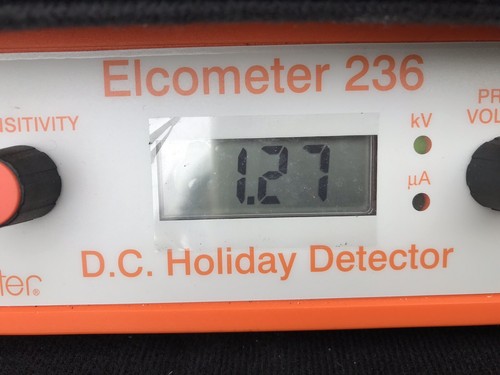 Elcometer 236 Dc Portable Holiday Detector Kit In case Free Ship To USA!