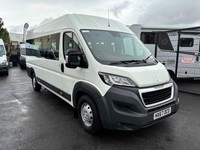2017 Peugeot Boxer 12 MONTH PSV MOT 2.0 BlueHDi L4 H2 130ps 17 SEATER MINIBUS Mi
