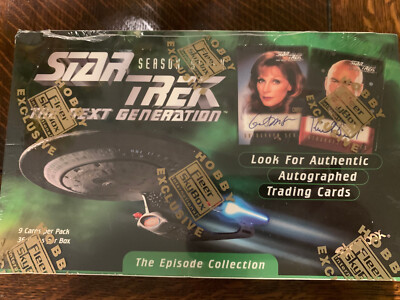 1999 SKYBOX STAR TREK THE NEXT GENERATION SEASON 7 SEALED BOX TRADING CARDS