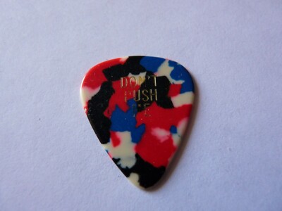 Anthrax Dan Spitz Don't Push Me Vintage Concert Tour Issued Guitar Pick