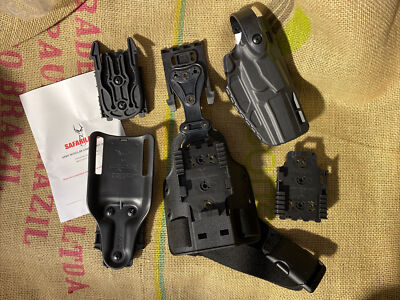 SAFARILAND HOLSTER KIT SIG P320 M17 M18 BLACK RIGHT HANDED SYSTEM