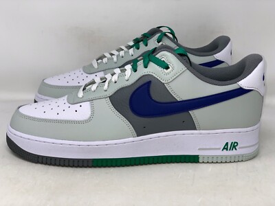 Nike Air Force 1 Split 'Light Silver' Gray Sneakers, Size 12.5 BNIB FD2592-001