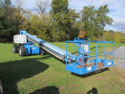 2008' Genie S-80 Boom Lift, Diesel, Manlift, 4x4 Drive, JLG 80 800S Aerial S80
