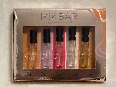 MIX:BAR - Set of 5, Women's Layering Perfume Samples Discovery Kit - Damaged Box
