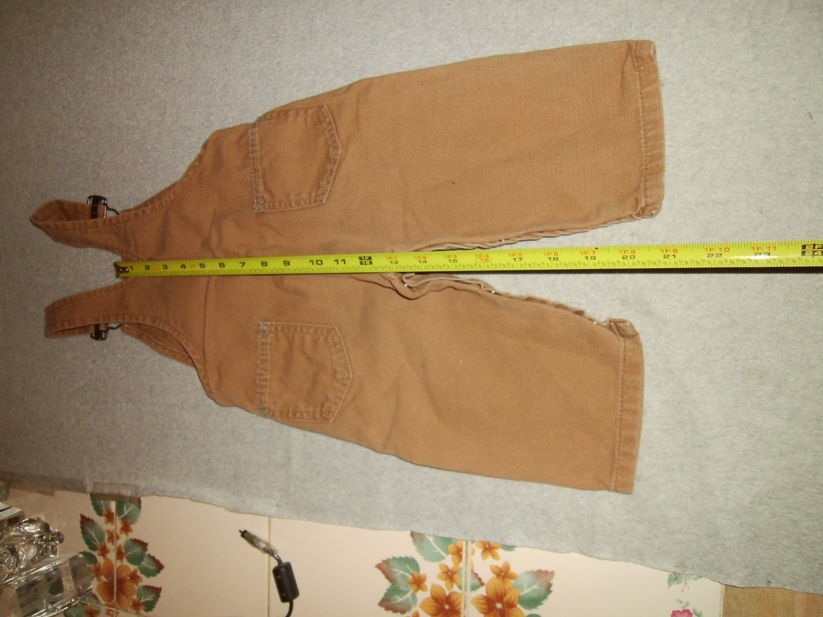 BABY BOYS TODDLER INFANT CARHARTT DUCK CANVAS OVERALLS COVERALLS BIBS PANTS