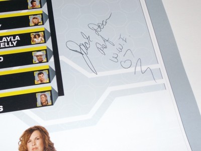 2007 WWE World Wrestling Official Souvenir Program Book Signatures Autographs