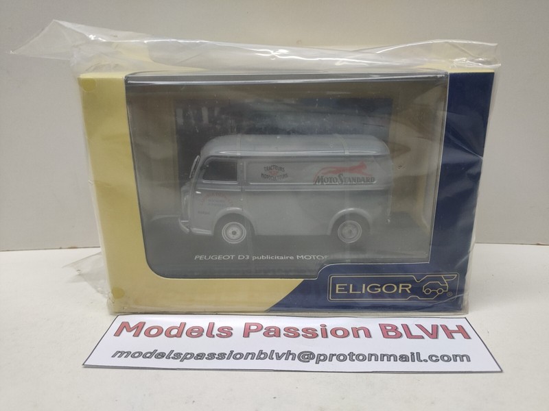 Peugeot D3 Motostandard 1/43 Eligor