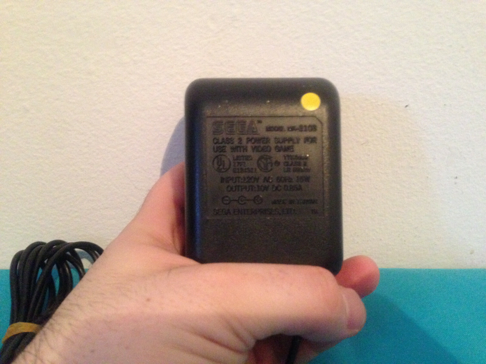 Sega genesis MK-2103 power supply TESTED WORKS 3/3