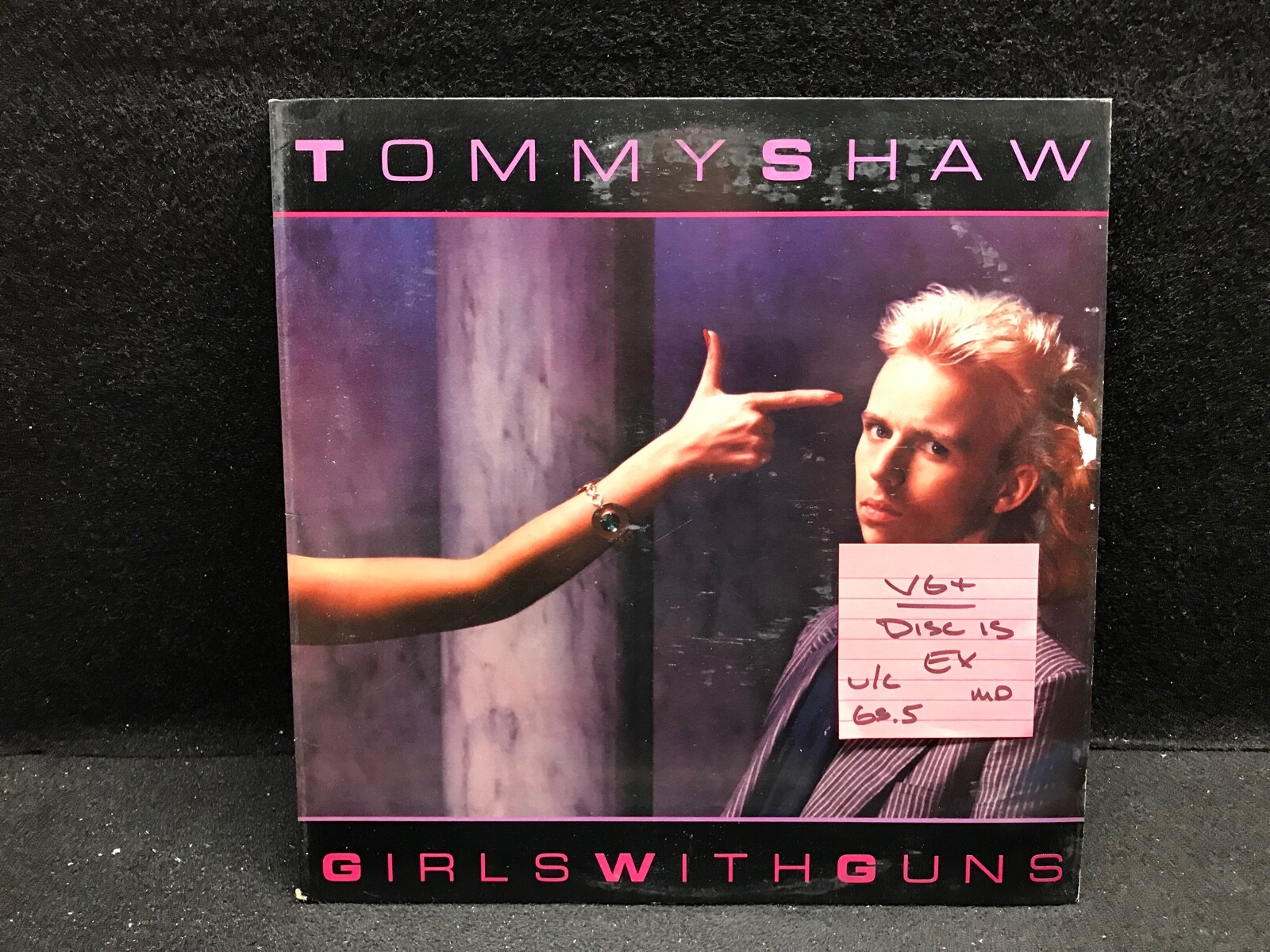  Shaw / GIRLS WITH GUNS/ Styx スティクス GS.5) TOMMY SHAW (STYX) / VINTAGE LP / GIRLS WITH GUNS
