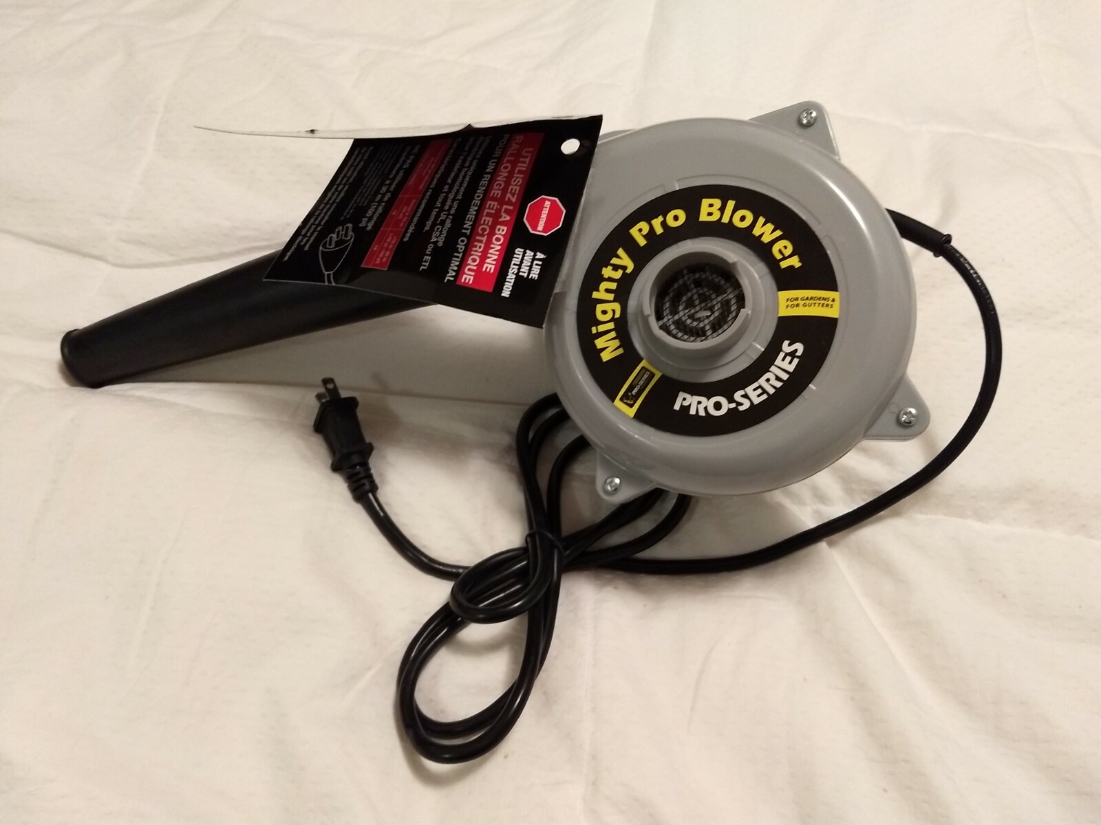 PRO SERIES 114 MPH 110 CFM Electric Mighty Pro Leaf Blower Lightweight Portable