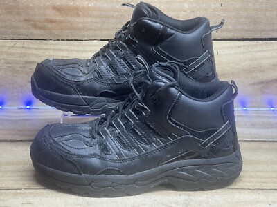 SR Max SRM4790 Boone Men's Black Hiker Style Composite Toe Work Shoe Size 7.5 M