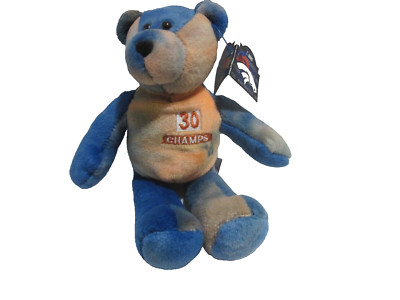 Vintage 1998 Denver Broncos Terrell Davis Champs 8 1/2'' Teddy Bear  Pro Bear