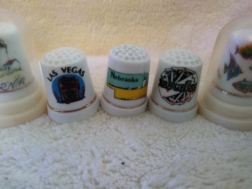 Vintage Lot Of Thimbles
