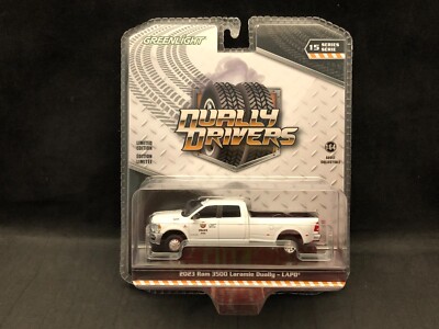 Greenlight Dually Drivers Series 15 ''LAPD'' 2023 Ram 3500 Laramie Dually 46150-F