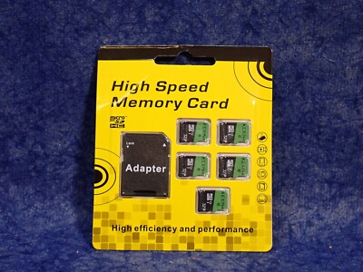 NEW 5 Pack Kexin High Speed Memory Card 32 GB Micro SD Card & Adapter  (BN117)