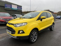 2014 Ford Ecosport 1.5 TDCi Titanium 5dr [X PACK] / FULL SERVICE HISTORY £35 TAX