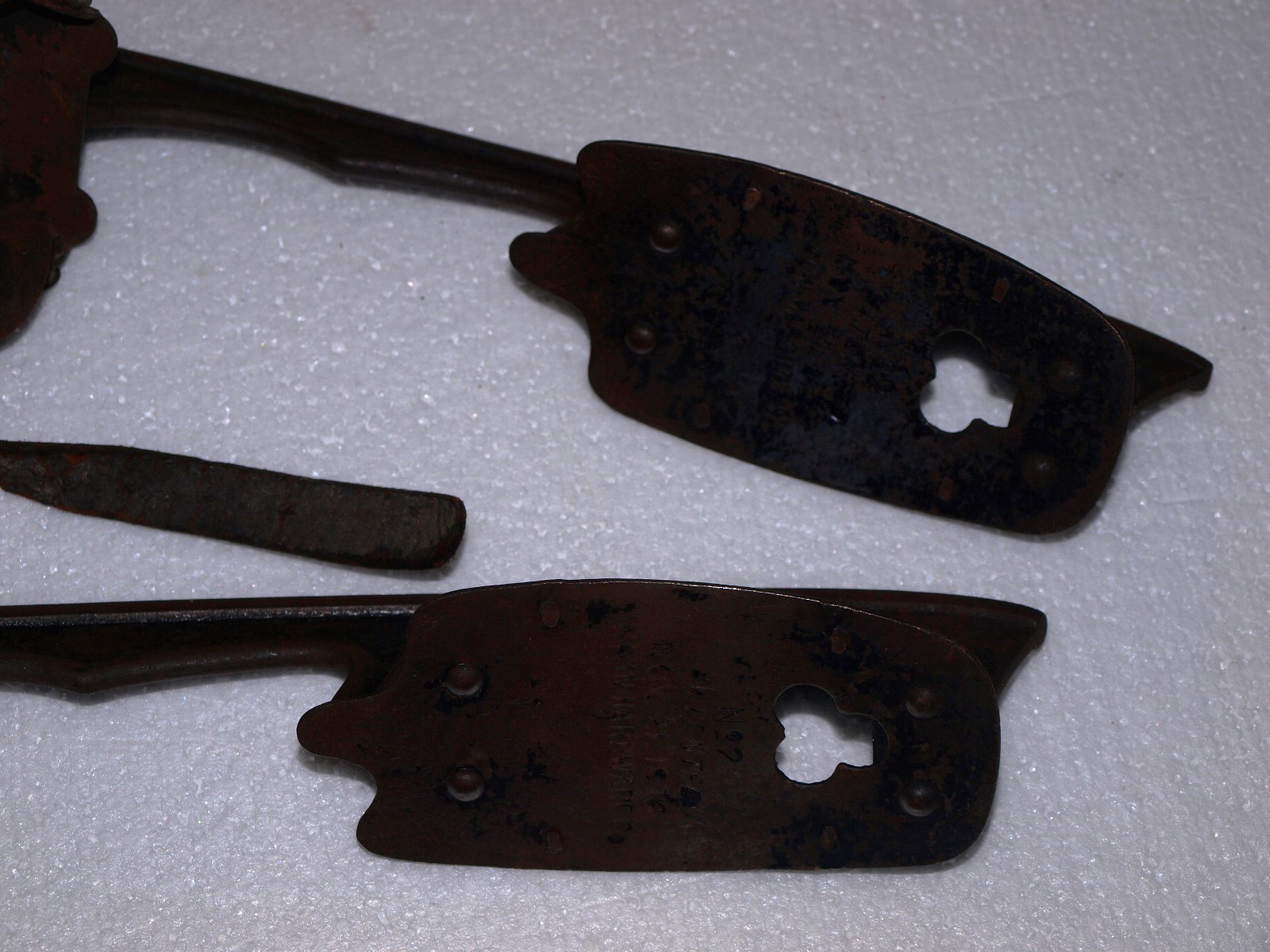 Union Hardware Co Steel Platform No. 2 Ice Skates