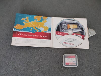 BECKER Traffic Pro Cascade (Pro) Mexico Compact Flash Card Europa 2006 V 3.0