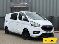 2022 Ford Transit Custom 2.0 300 EcoBlue Limited Crew Van Double Cab 5dr Diesel 