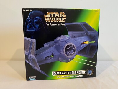 Star Wars The Power of the Force Darth Vader's TIE Fighter - NISB