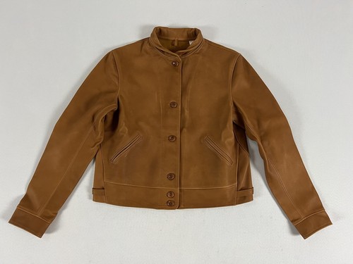 名作 LVC Menlo COSSACK Leather Jacket S イタリア製 コサック