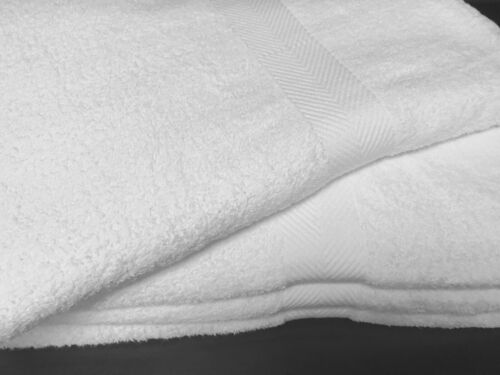 Ideal Towels Premium White Highly Absorbent 35 x 70 Inches Bath Sheet 4 Packs