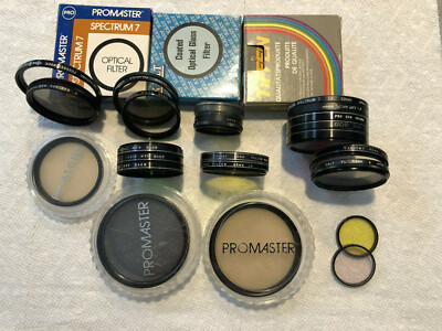 Camera Lens Filters - see description for types and sizes