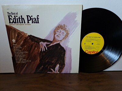 The Best Of Edith Piaf Capitol Compilation LP SM 2616