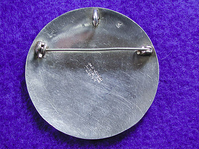 Vintage Pre-Owned .925 Sterling Silver Brooch Pendant Man Burro Marked No Stone