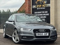 2015 Audi A4 2.0 TDI S line quattro Euro 6 (s/s) 4dr (Nav) SALOON Diesel Manual