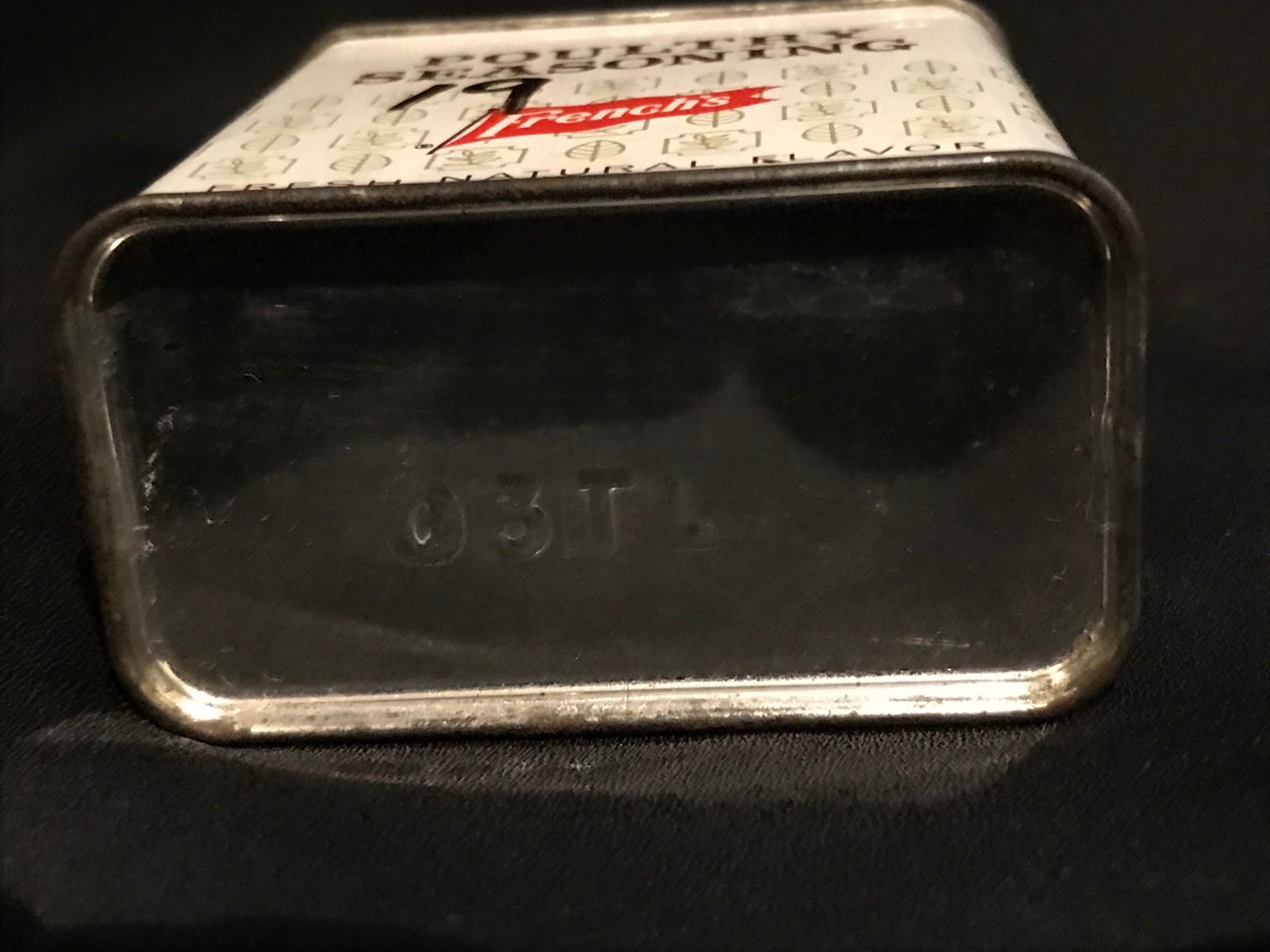 Vintage French's Poultry Seasoning Spice Tin - 1 oz.